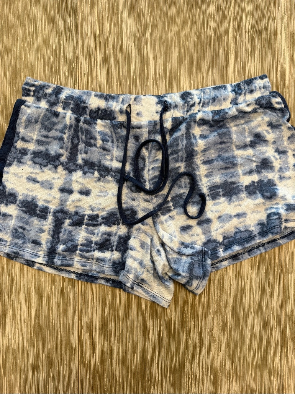 Lucky Brand Blue Tie-Dye Athletic Lounge Sleep Shorts size small